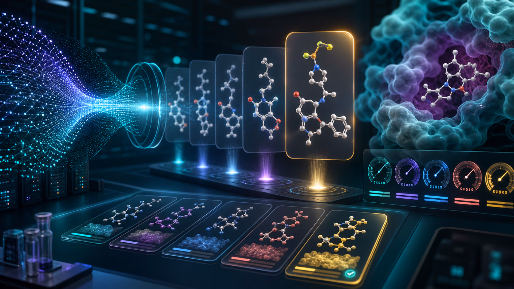 Generative AI for Molecular Design: Creating Drugs That Never Existed